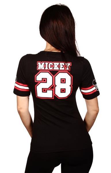 Disney Mickey Mouse Front/Back print Hockey T-shirt
