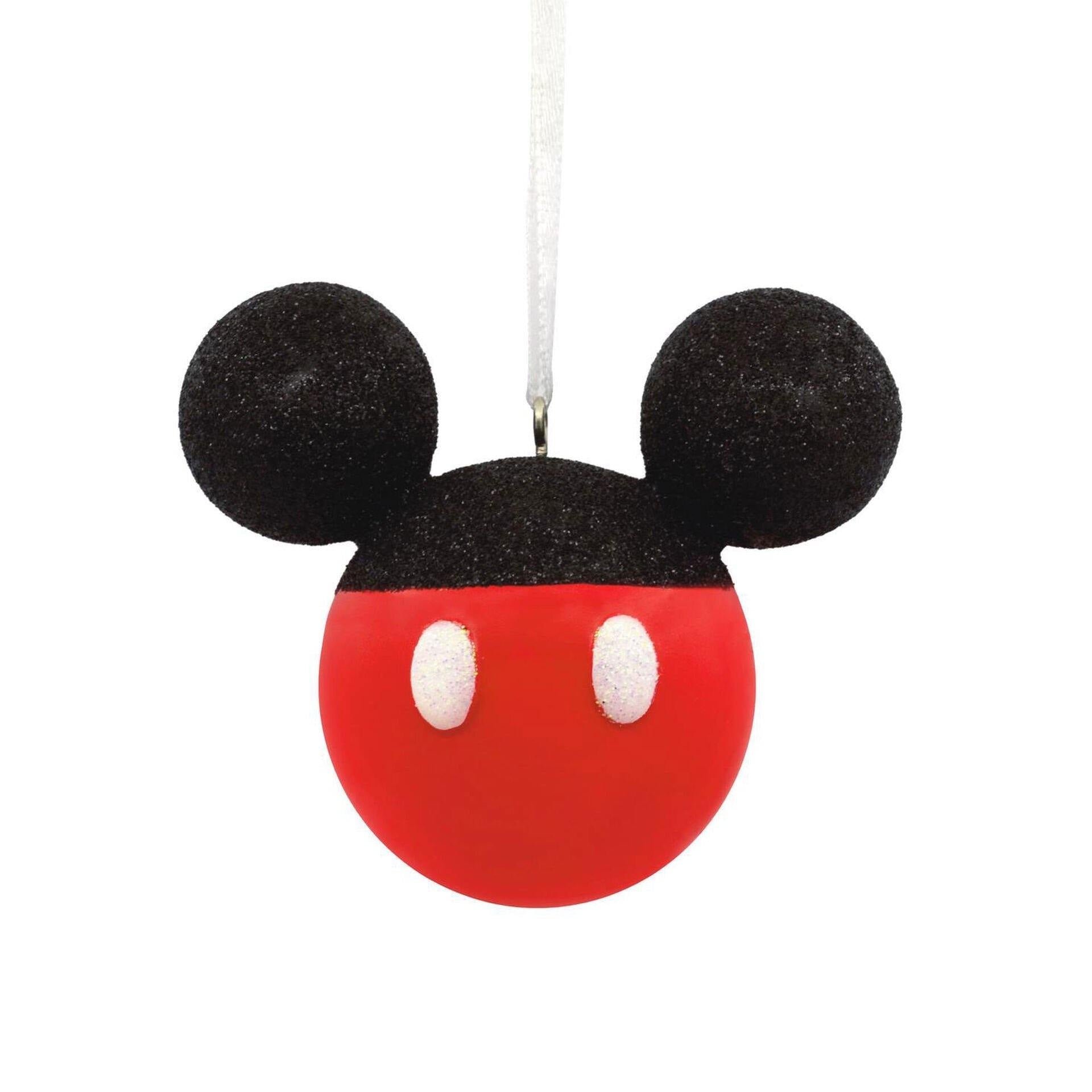 Disney Mickey Mouse Glittery Icon Ornament