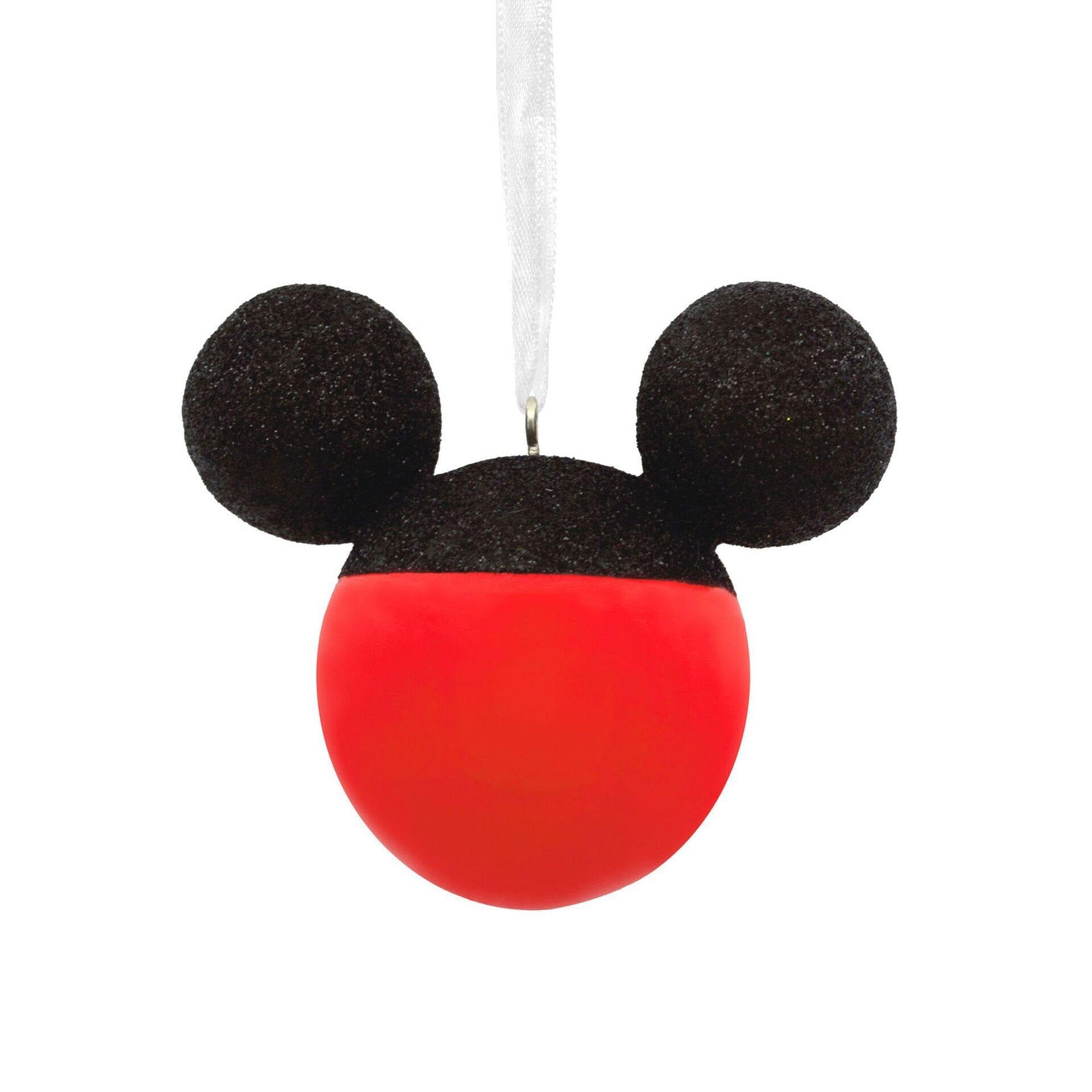 Disney Mickey Mouse Glittery Icon Ornament