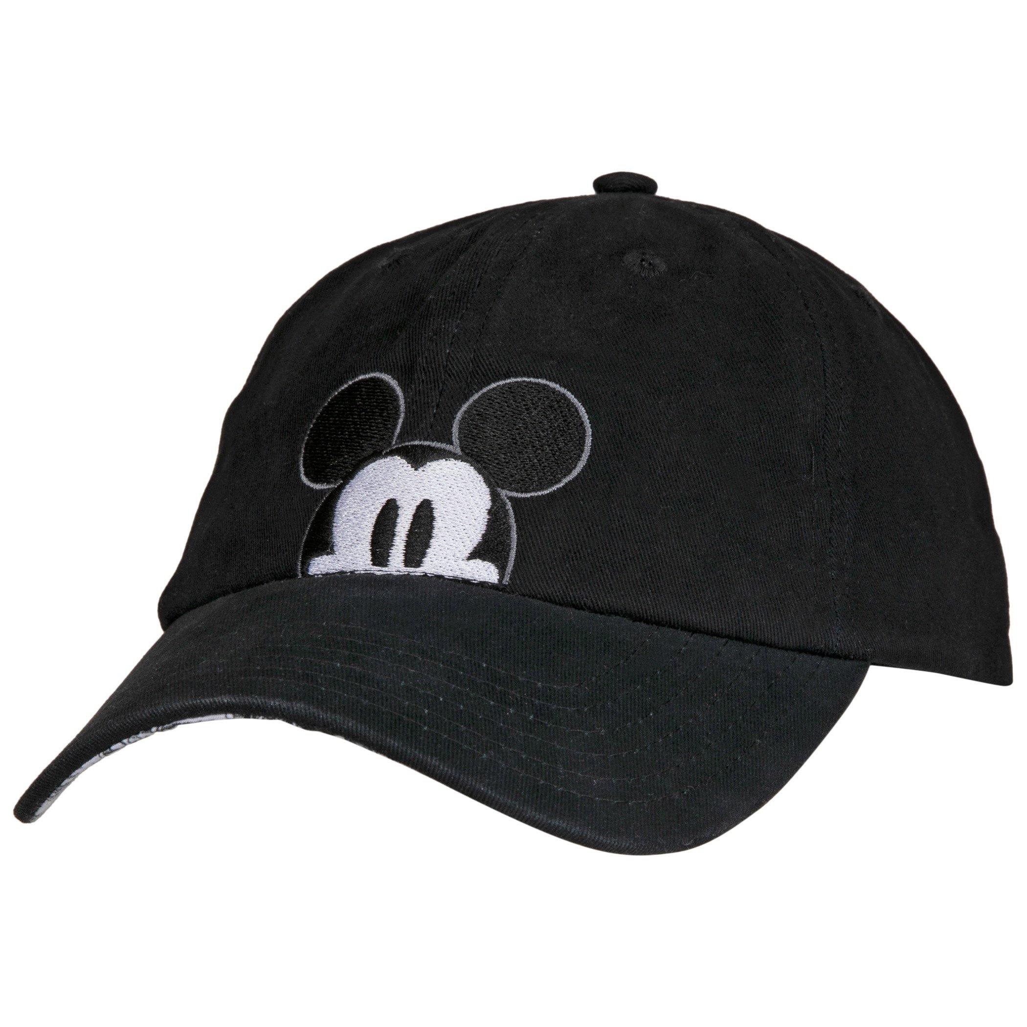 Disney Mickey Mouse Peek A Boo Comic Adjustable Dad Hat