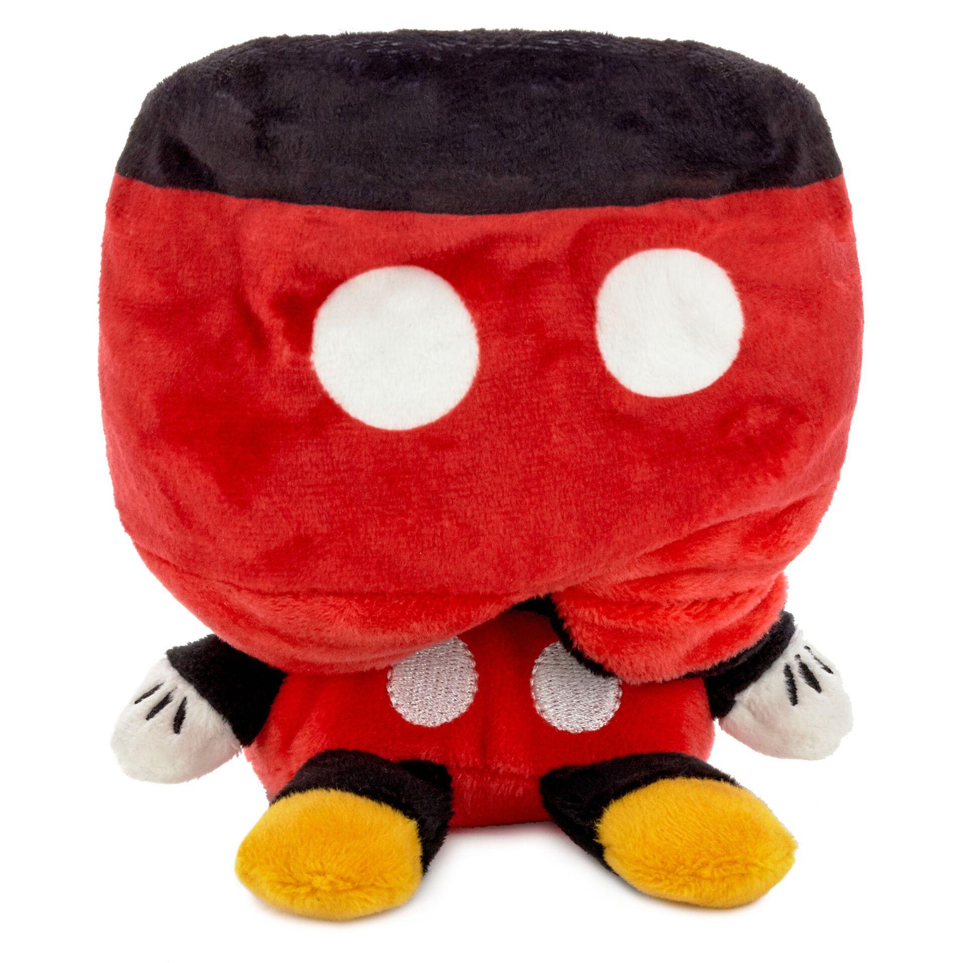Disney Mickey Mouse Reversible Stuffed Animal, 6.5"