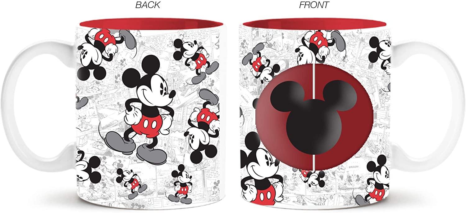 Disney Mickey Spinner Comic 20oz Ceramic Mug
