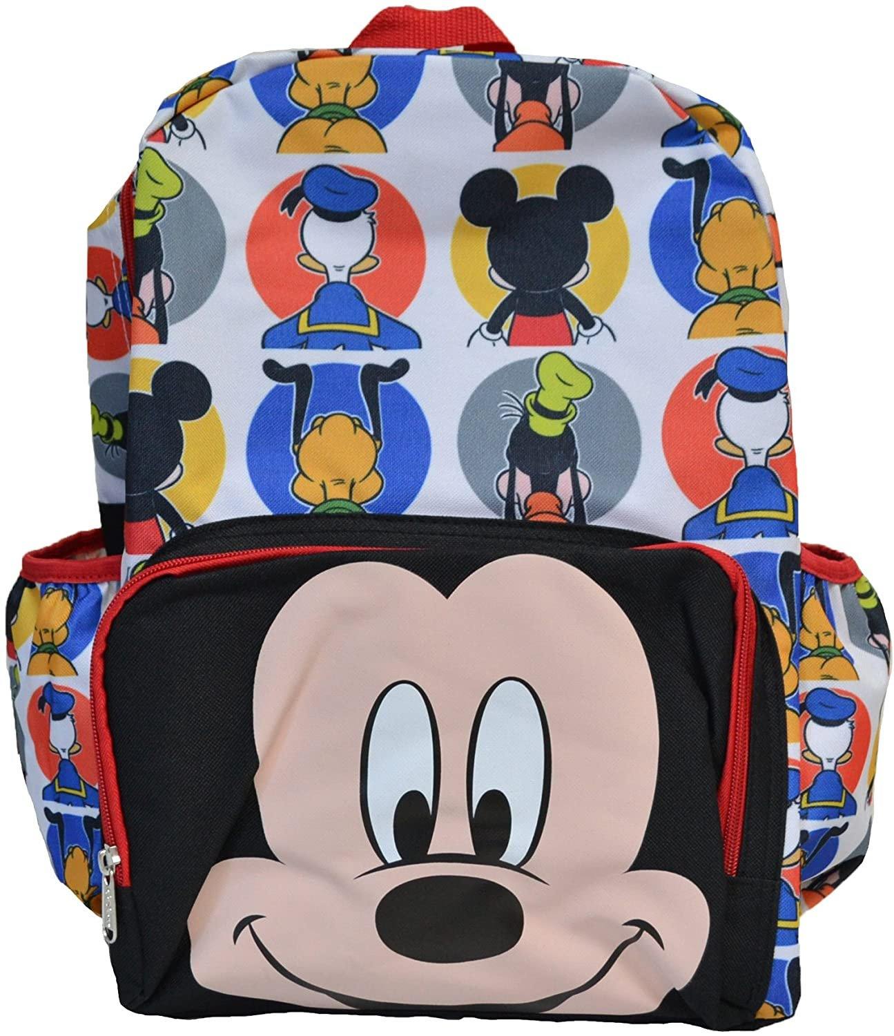 Disney Mickey Tan Big Face Printed All Over