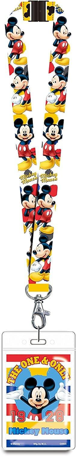 Disney Mickey The One and Only Lanyard Card Holder