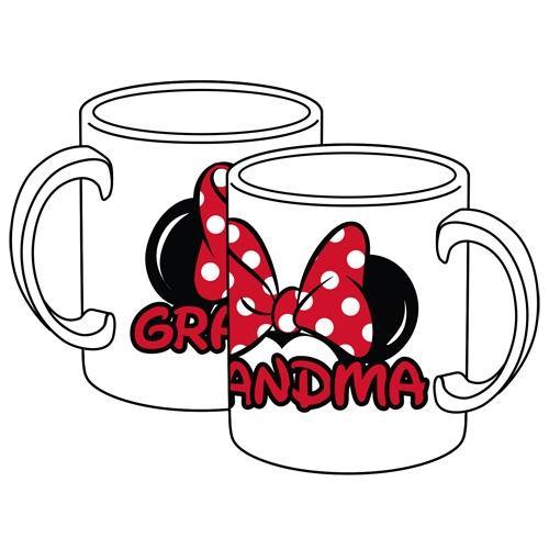 Disney Minnie Grandma Fan Jumbo 20oz Mug