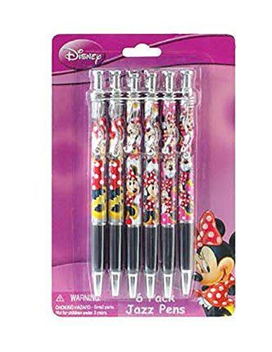 Disney Minnie Mouse 6 Pack Jazz Pen Set