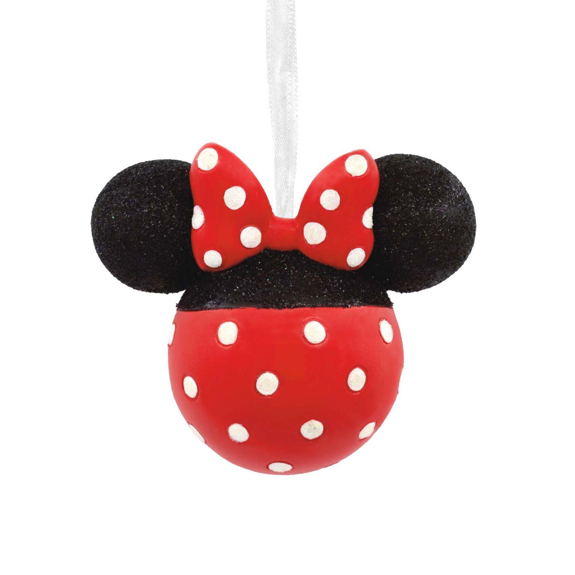 Disney Minnie Mouse Glittery Icon Hallmark Ornament