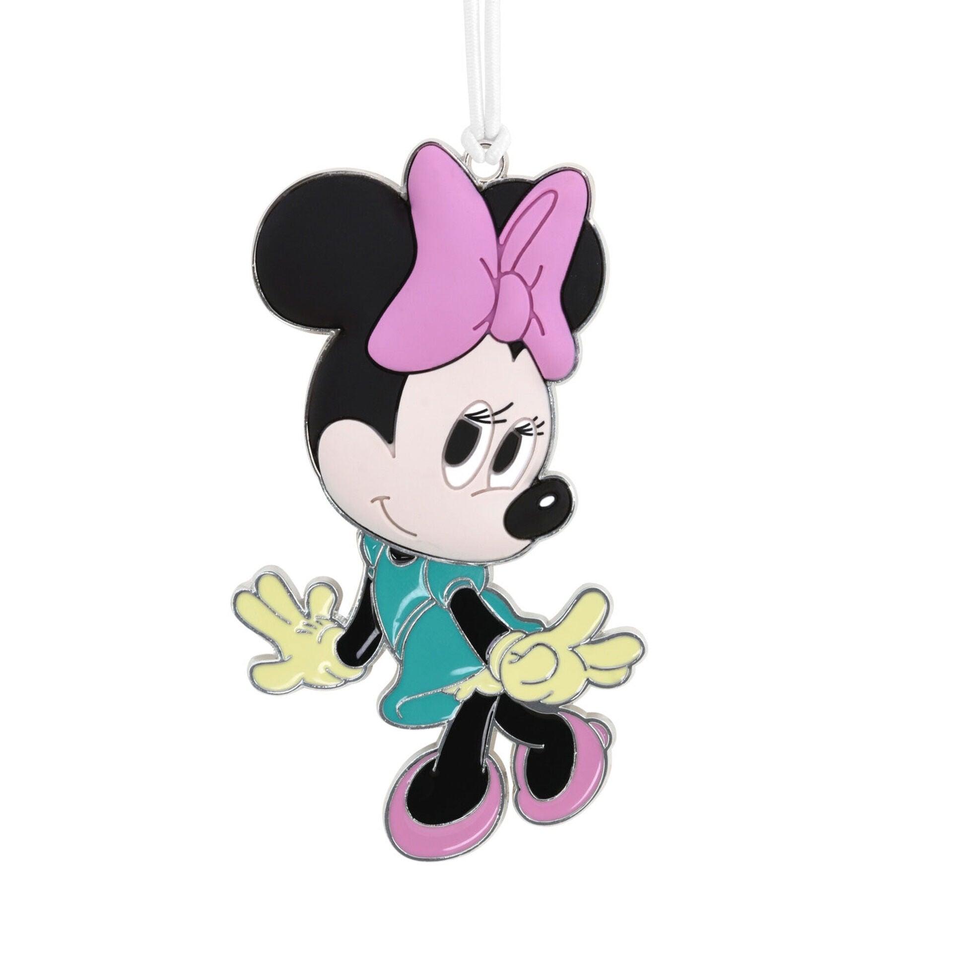 Disney Minnie Mouse Metal With Dimension Hallmark Ornament