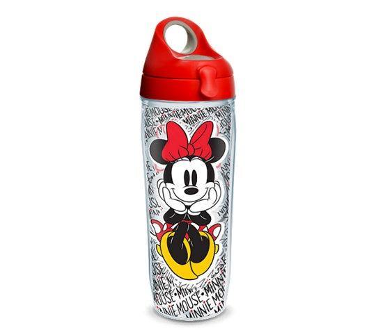 Disney - Minnie Mouse Name Pattern Tervis Classic Water Bottle 24oz