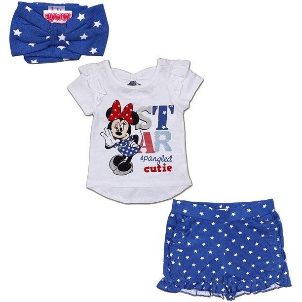 Disney Minnie Mouse outfit w/headband for toddlers