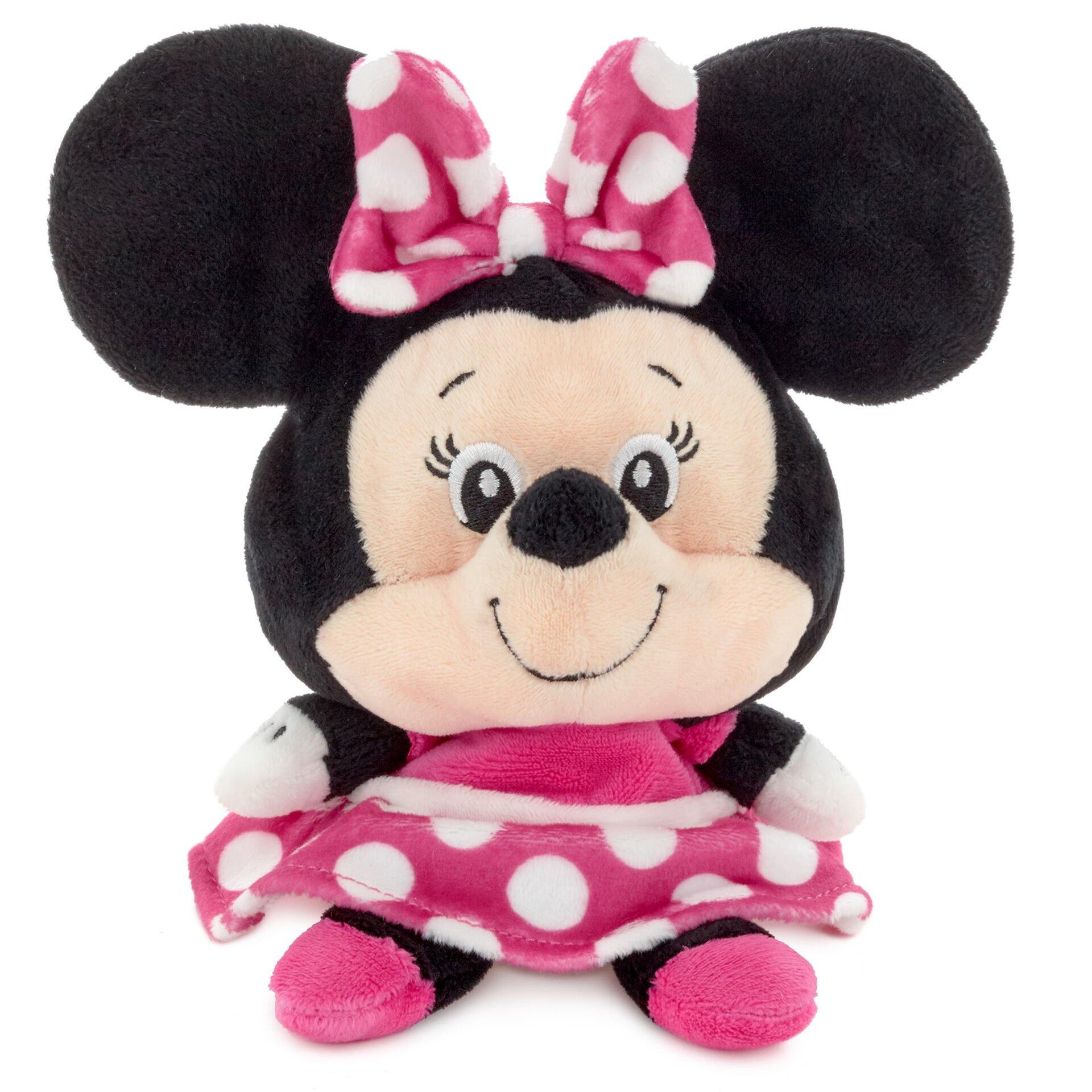 Disney Minnie Mouse Reversible Stuffed Animal, 6.5"