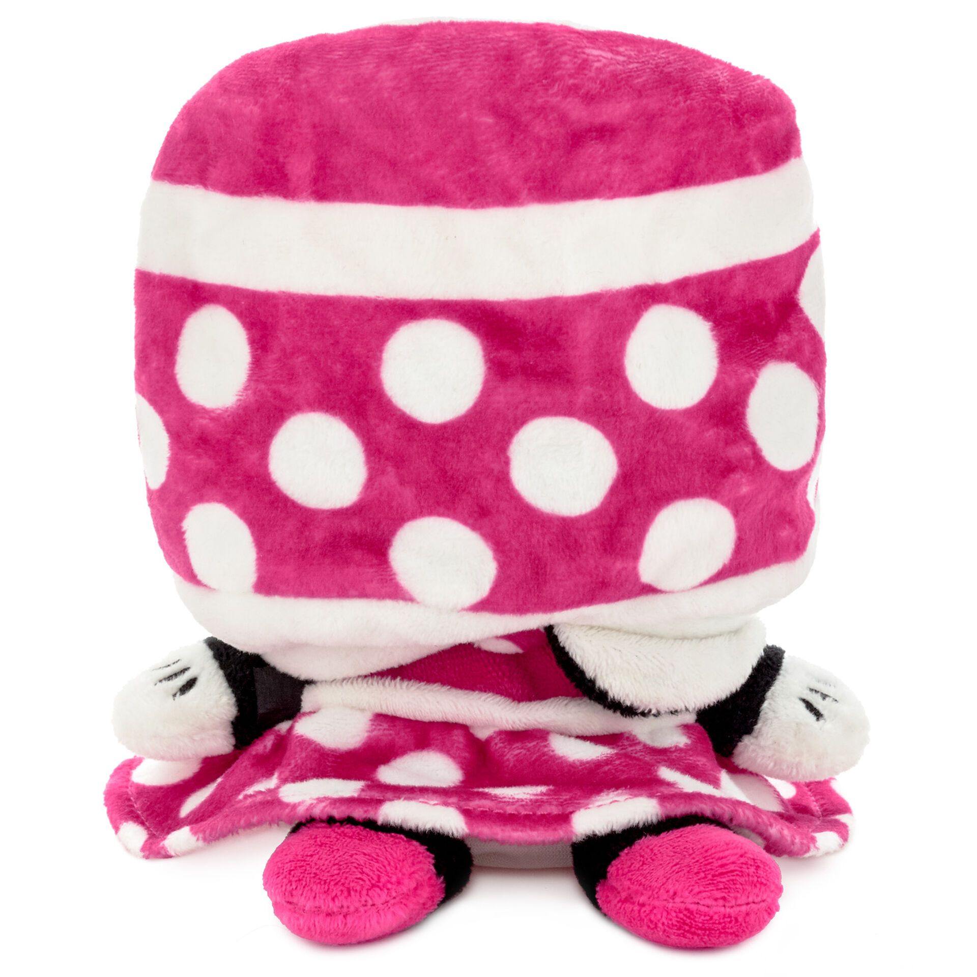 Disney Minnie Mouse Reversible Stuffed Animal, 6.5"