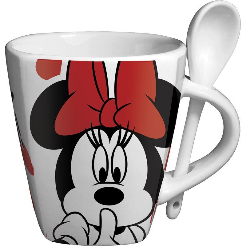 Disney Minnie Mouse Time Out Espresso Mug and Spoon