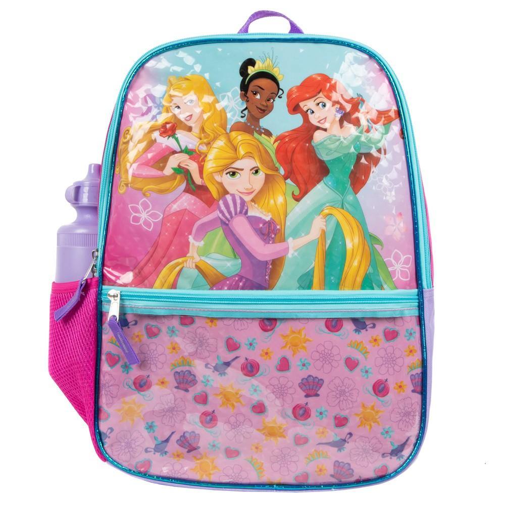 Disney Princess 5 PC Backpack Set