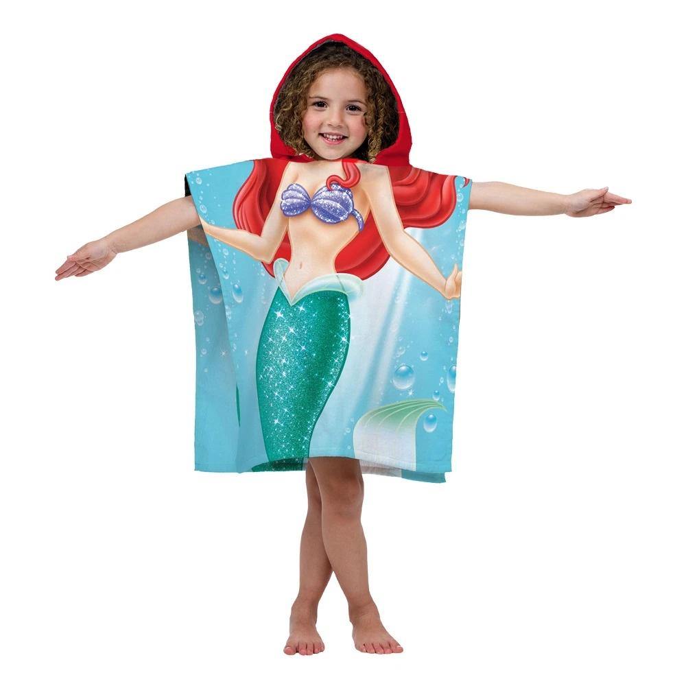 Disney Princess Ariel Hooded Towel for Kids