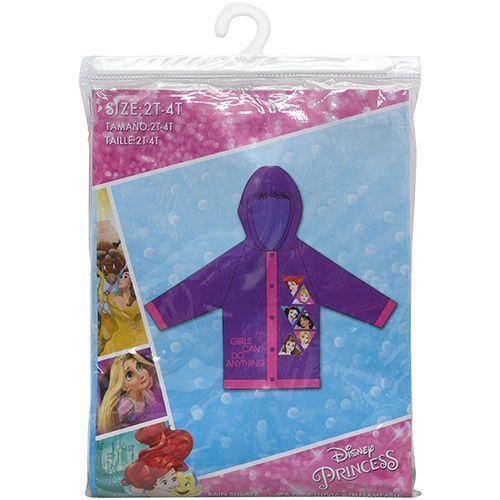 Disney Princess Rain Coat 2T-4T