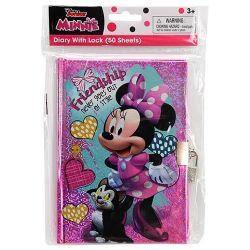 Disney Secret Private Journal Diary with Lock and Key Set, Lined Page