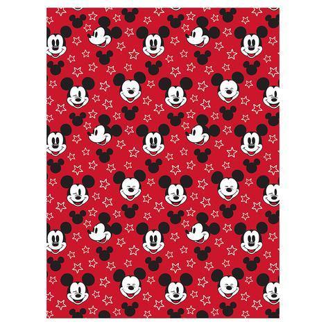 Disney Silk Touch Rotary Throw - Mickey Mouse Blanket