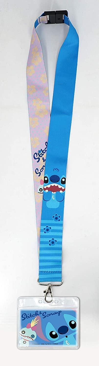 Disney Stitch Deluxe Lanyard, Multicolor, One Size