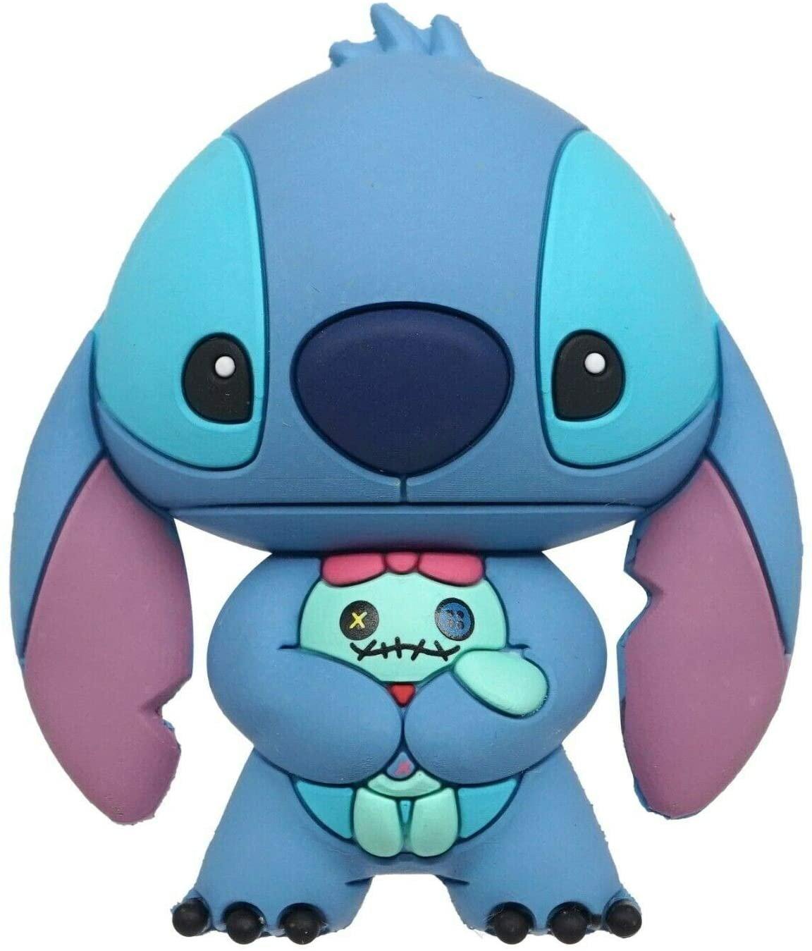 Disney Stitch with Scrump 3D Foam Magnet