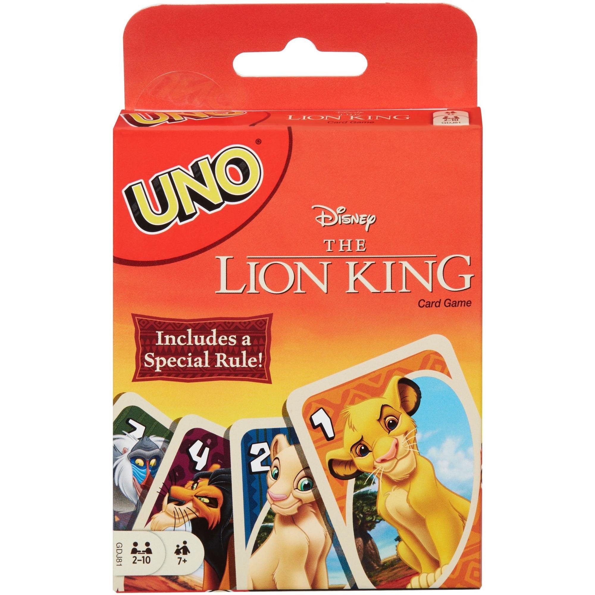 Disney The Lion King Uno Card