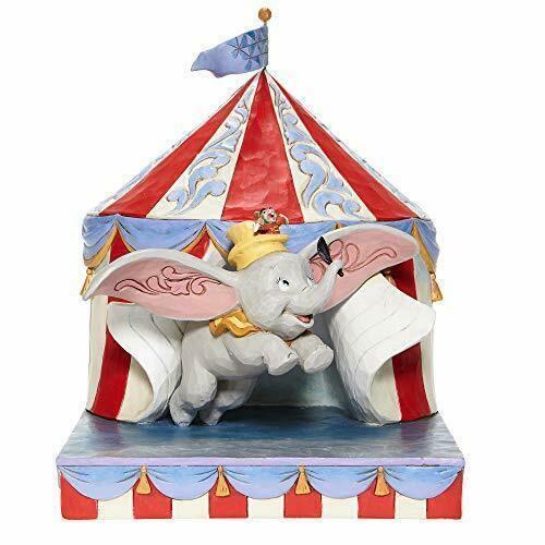 Disney Traditions Dumbo Flying Out of Tent