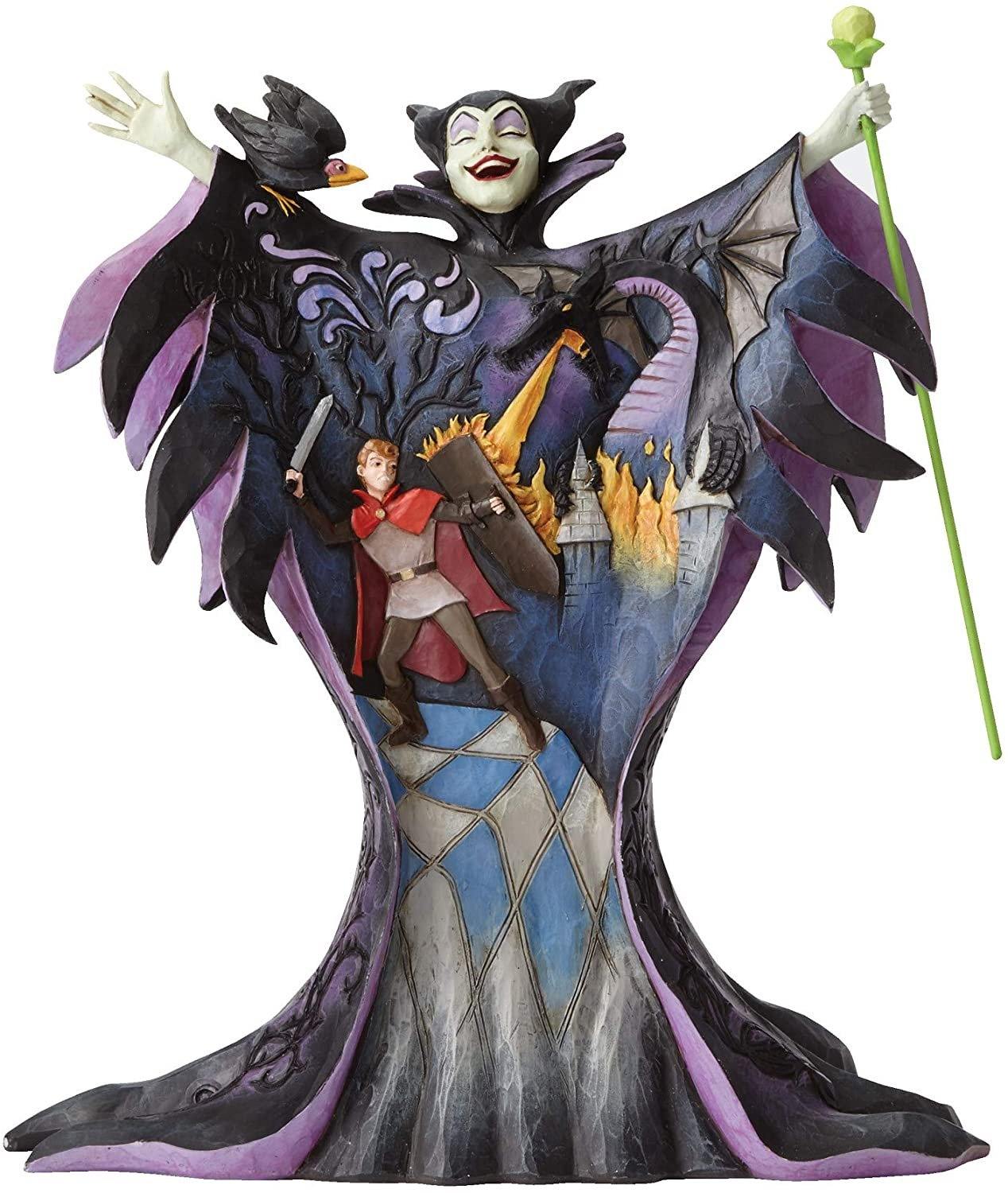 Disney Traditions Maleficent with Scene