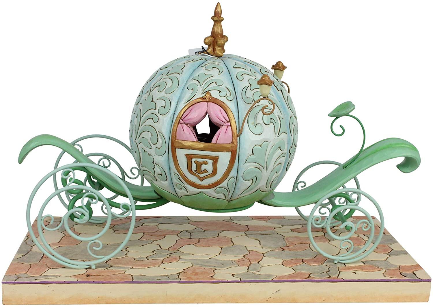 Disney Traditions Pumpkin Coach With Cinderella