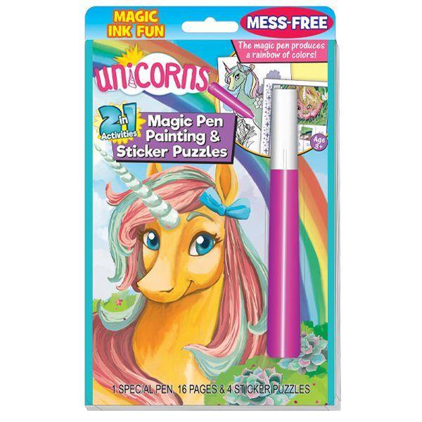Disney Unicorn Invisible Ink Painting Book And Magic Pen