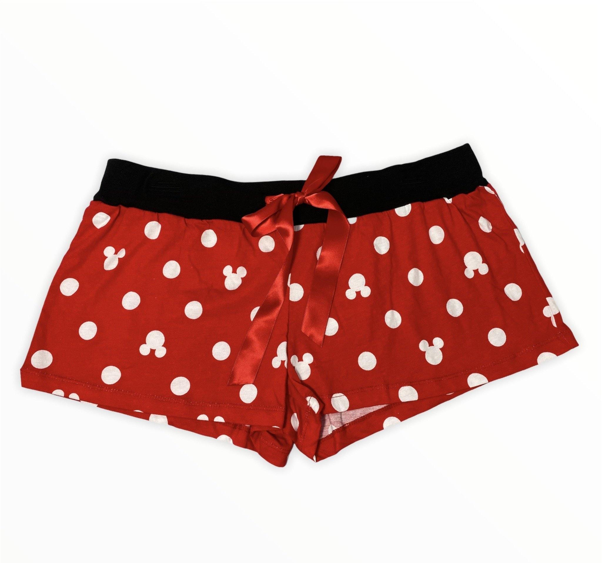 Disney Womens' Mickey Mouse Silhouettes Pajama Boxer Short