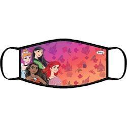 Disney Youth Face Mask Covering Princess Cinderella, Moana, Ariel, Mulan