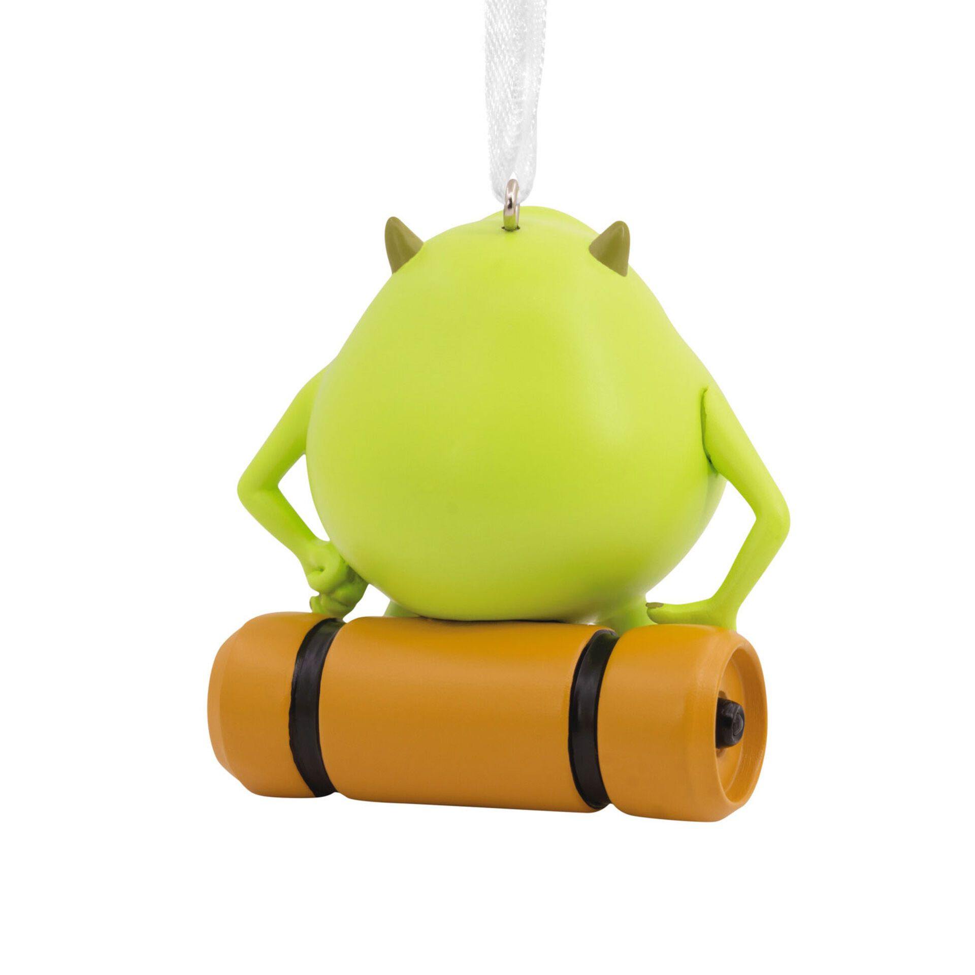 Disney/Pixar Monsters Inc. Mike Wazowski With Scare Tank Hallmark Ornament