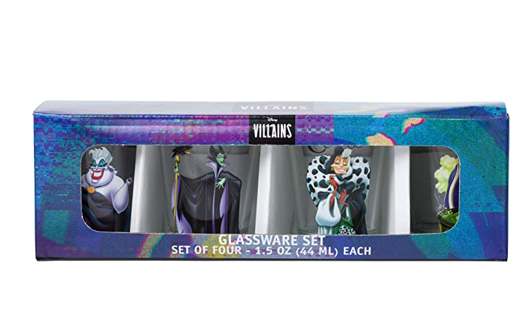 Disney Villains Mini Glass Set