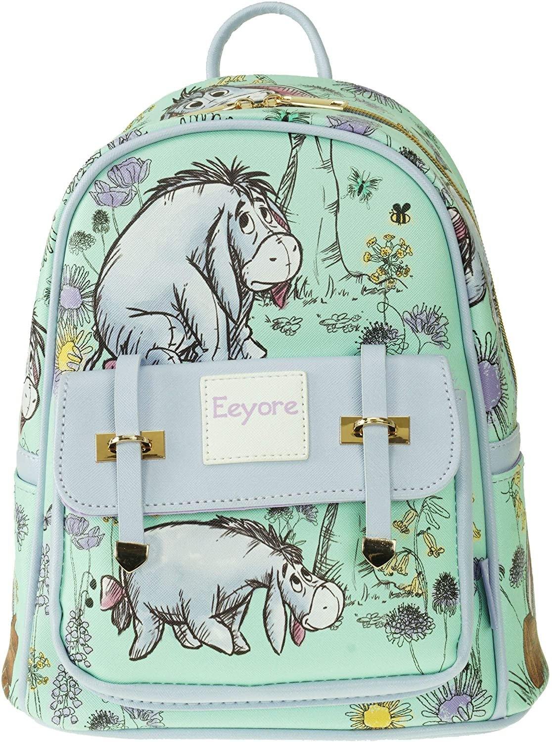 Eeyore 11" Vegan Leather Mini Backpack
