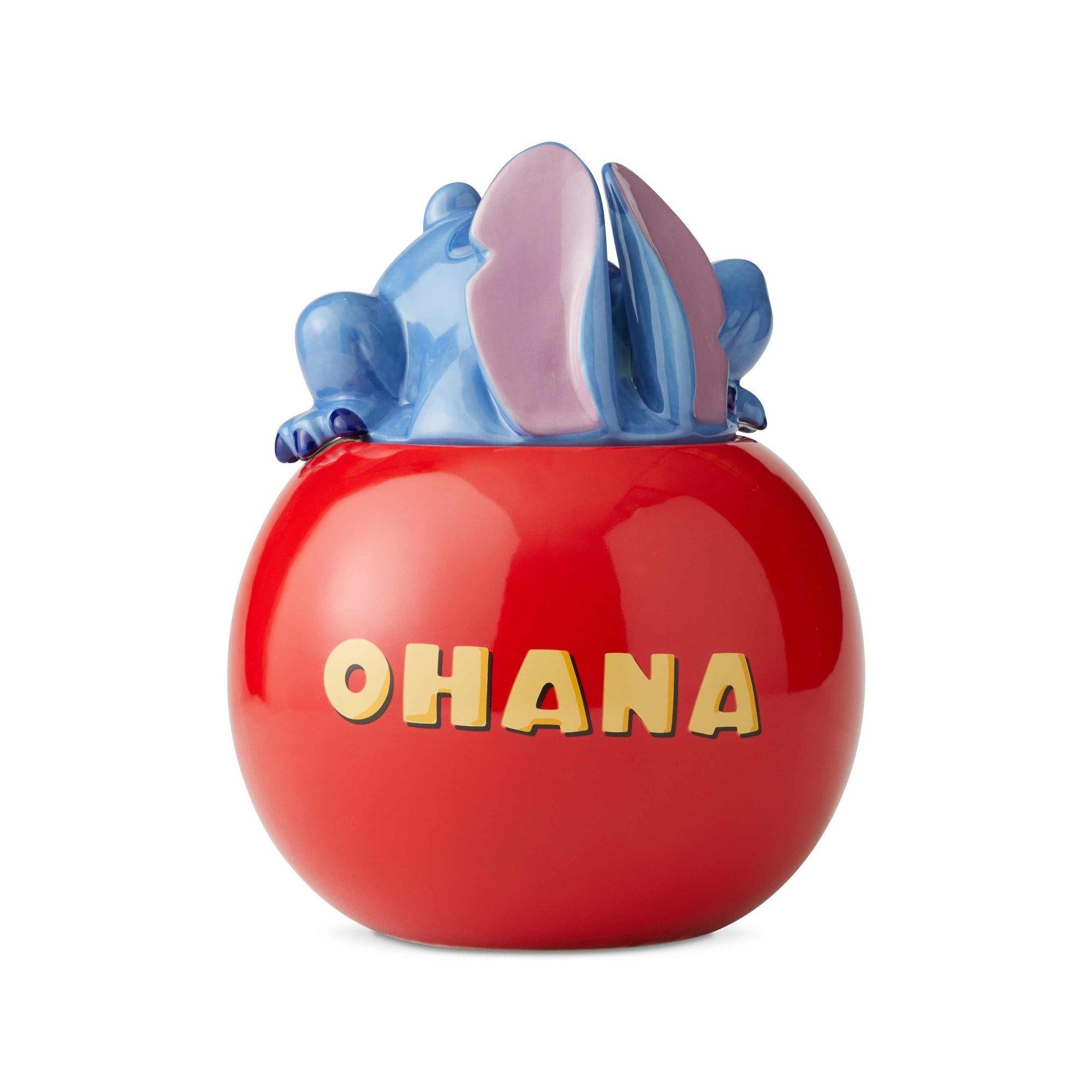 Enesco Disney  Stitch Ohana Cookie Jar
