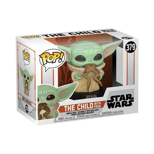 Star Wars: The Mandalorian The Child with Frog Funko Pop!