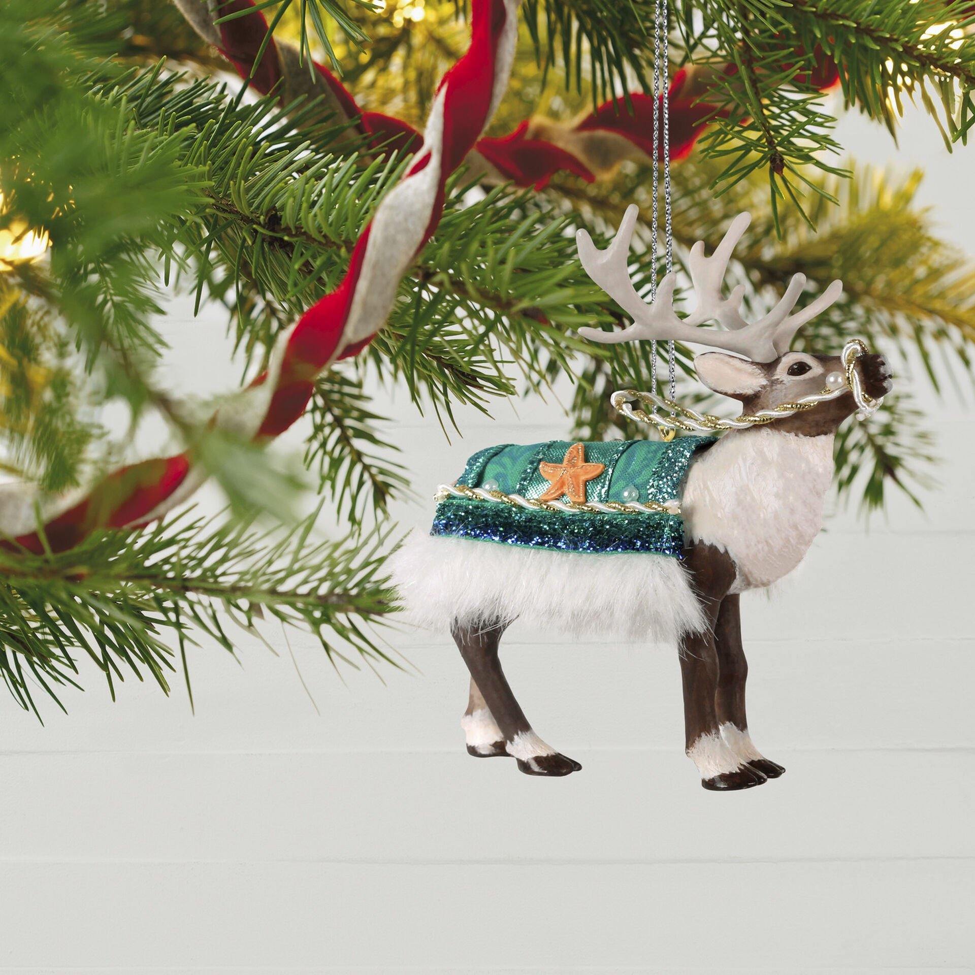 Father Christmas's Reindeer Ornament