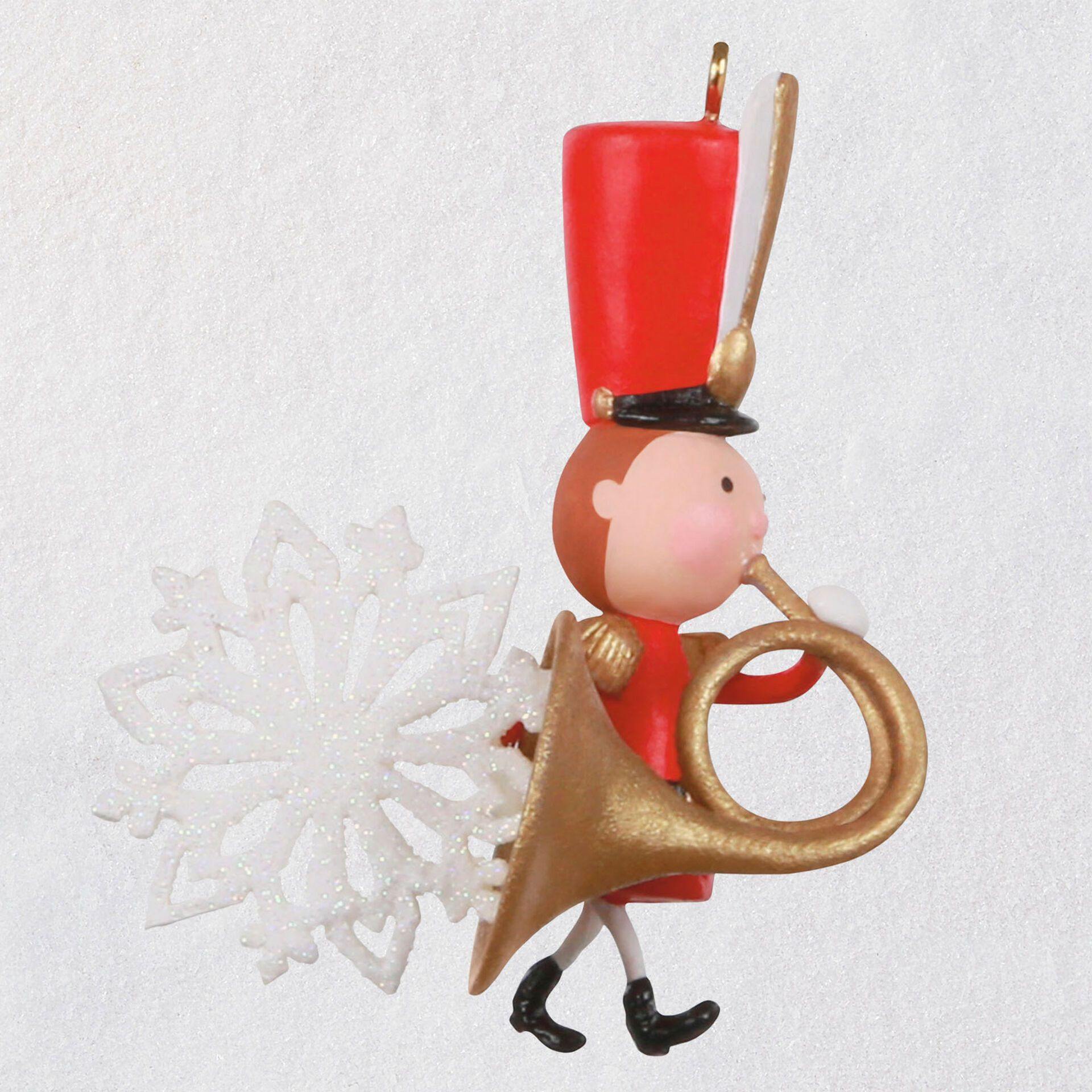 Festive French Horn Ornament