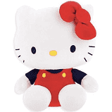 Fiesta Hello Kitty Plush Toy 9"