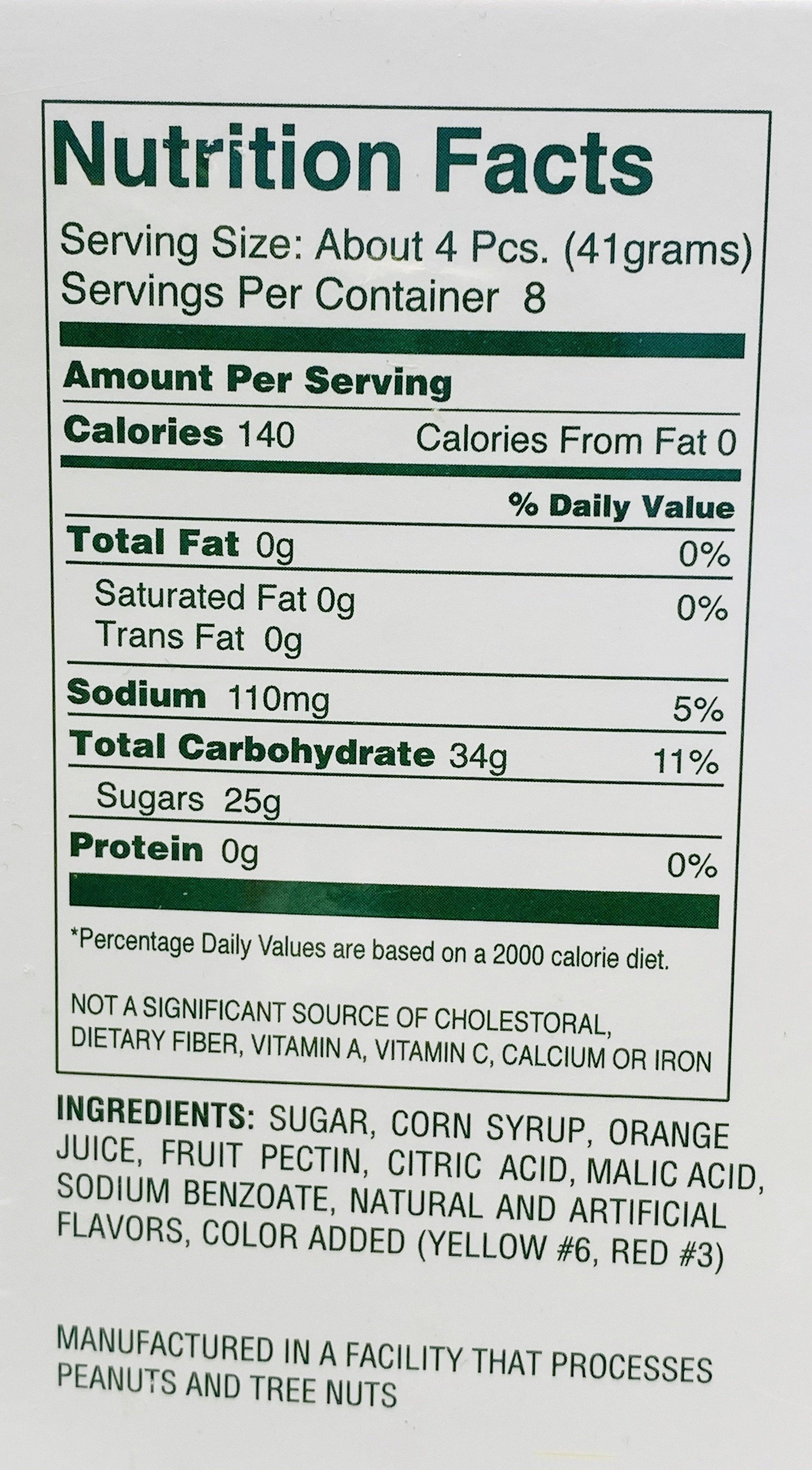 Florida Citrus Candy - Orange Delicacy 12 Oz
