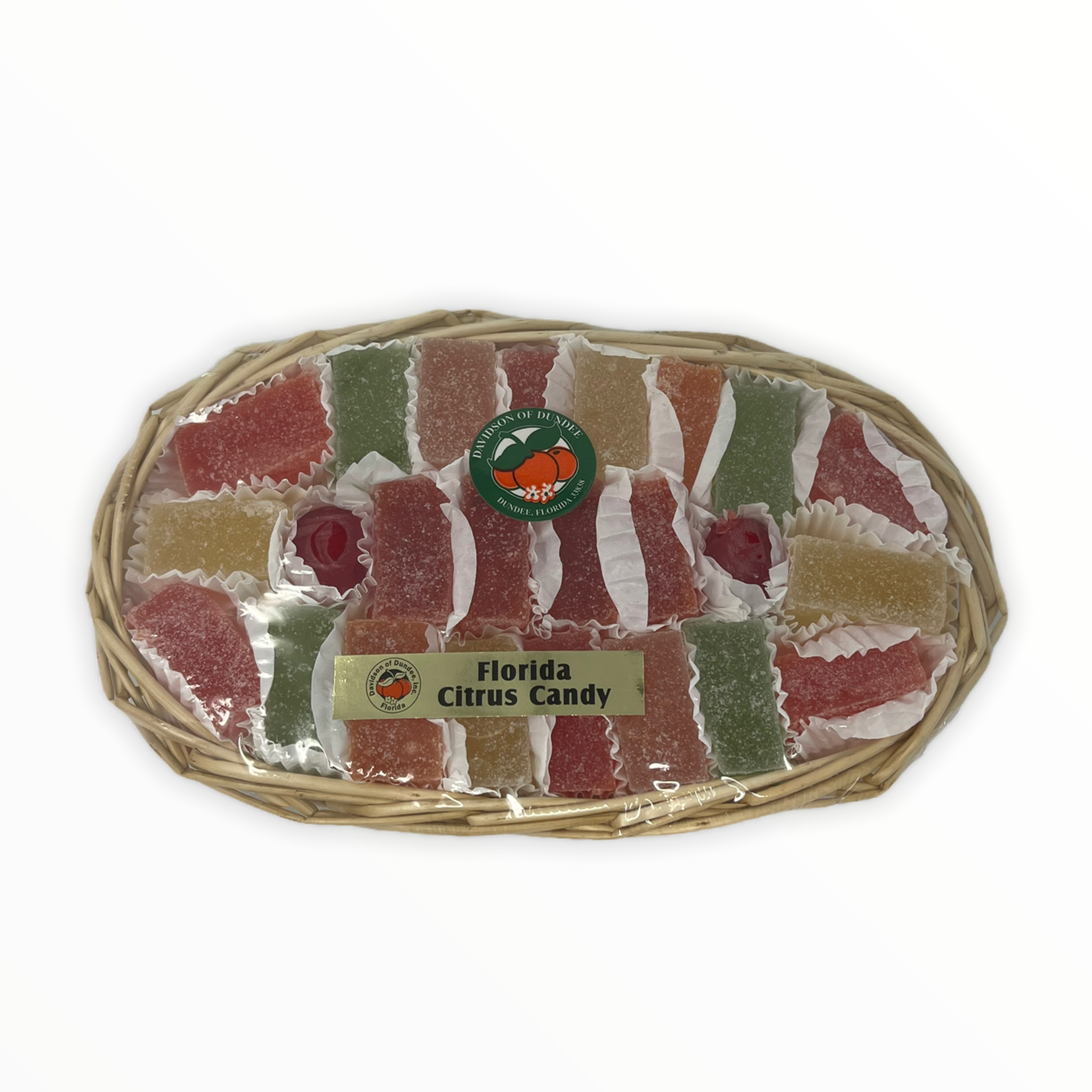 Florida Citrus Delicacy Oval Basket #1