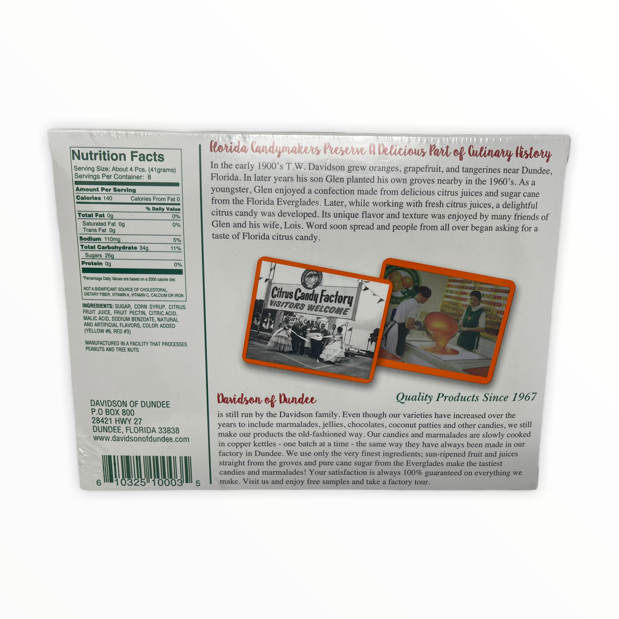Florida Citrus Delicacy - Tangerine 12oz