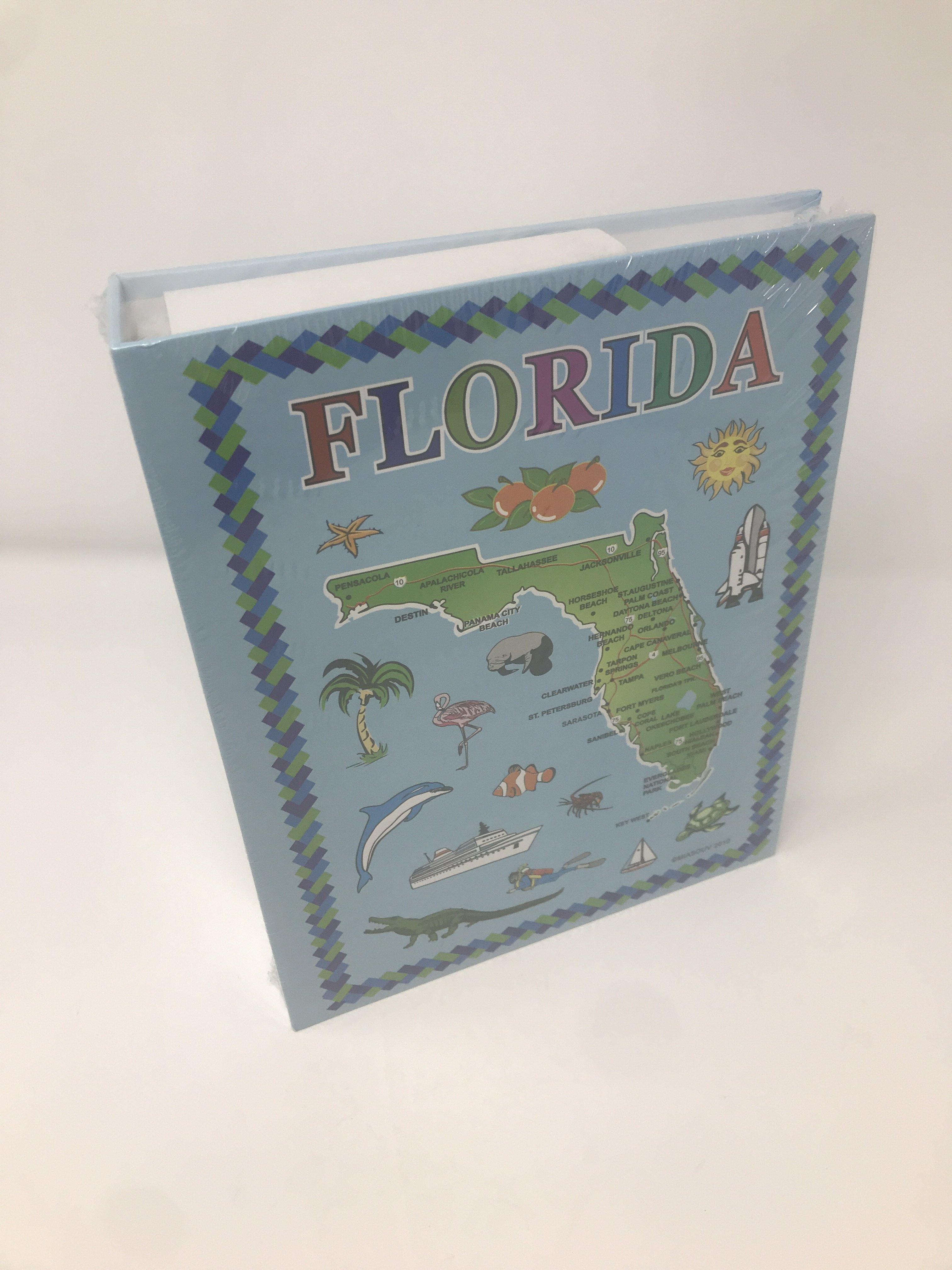 Florida Large Blue Photo Album