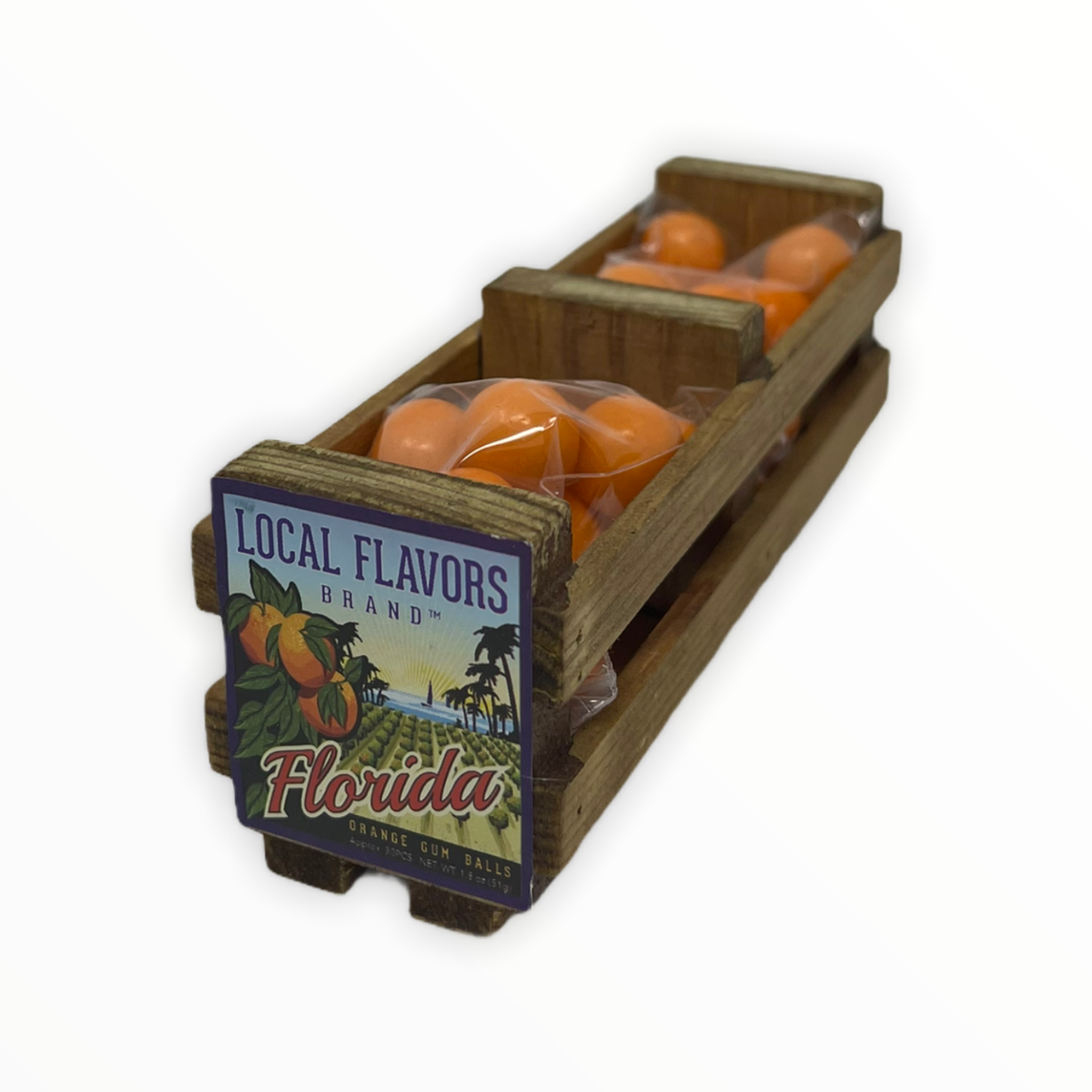 Florida Orange Gum Balls 1.8oz