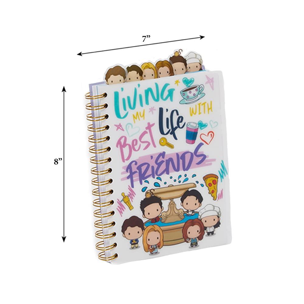 Friends Journal with Character Tabs