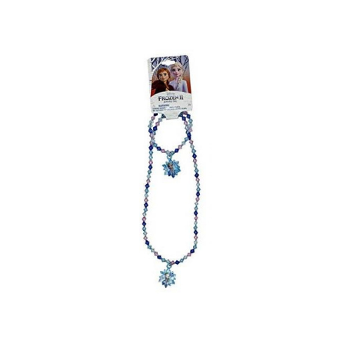 Frozen 2 Necklace & Bracelet Set Hanging