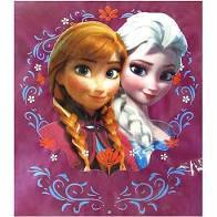 Frozen Anna & Elsa Poncho