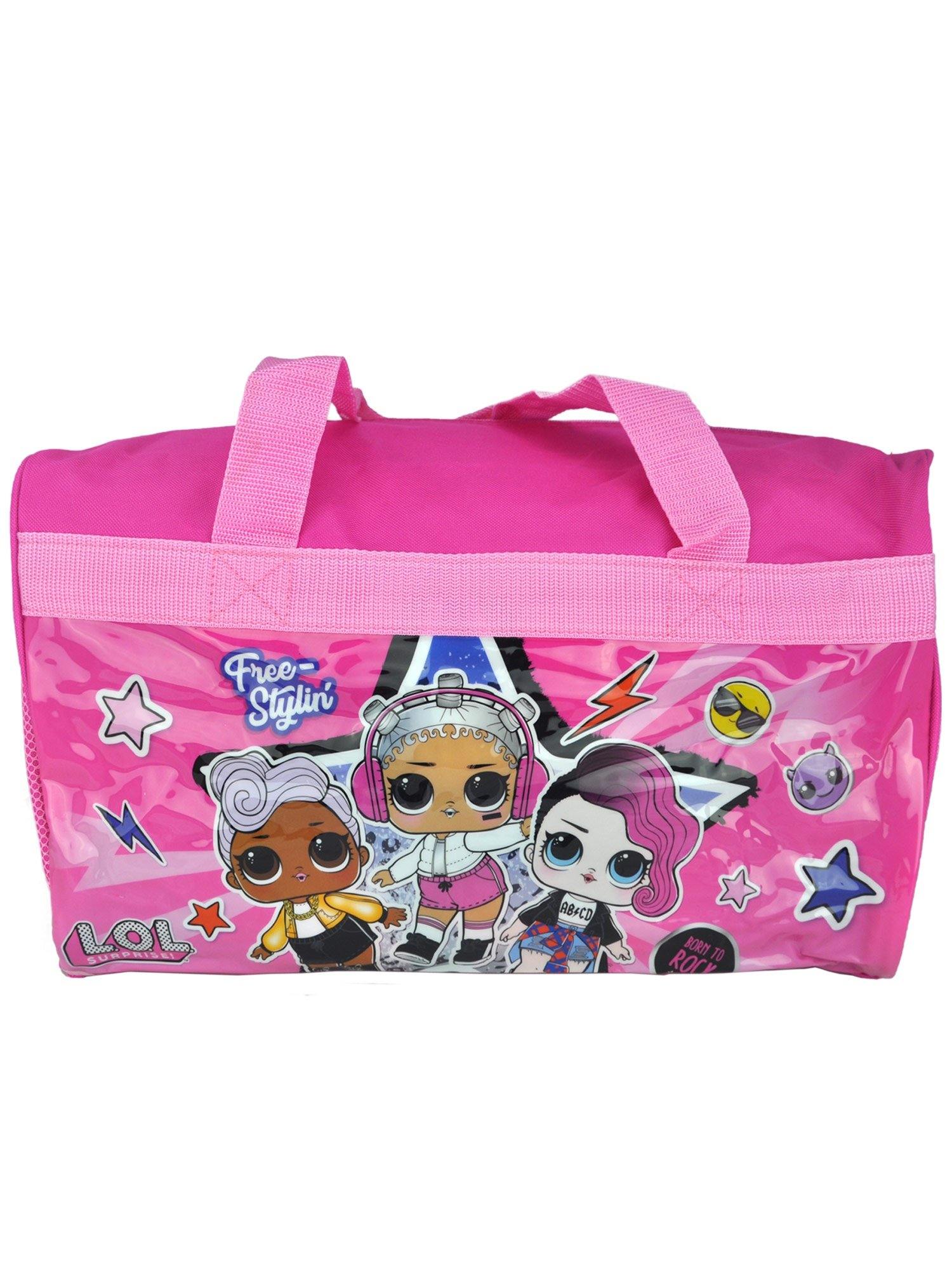 Girls L.O.L. Surprise! Duffel Bag 17" Rocker D.J. Beats Free-Stylin