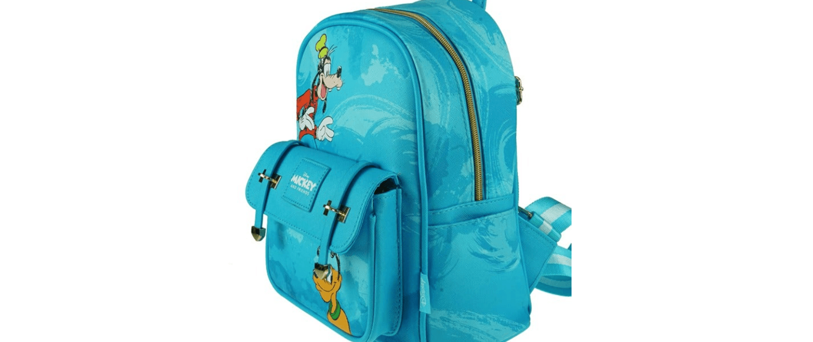 Goofy 11" Vegan Leather Mini Backpack