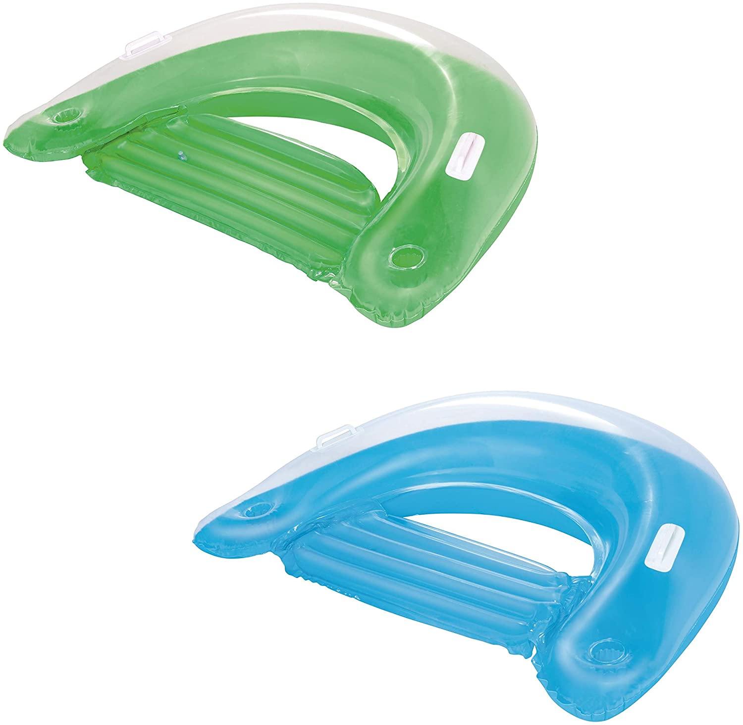 H2OGO! Lazy Lounge Sit 'N Ease Floating Pool Chair